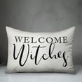 thumbnail image 2 of Creative Products Welcome Witches 14x20 Spun Poly Pillow, 2 of 2