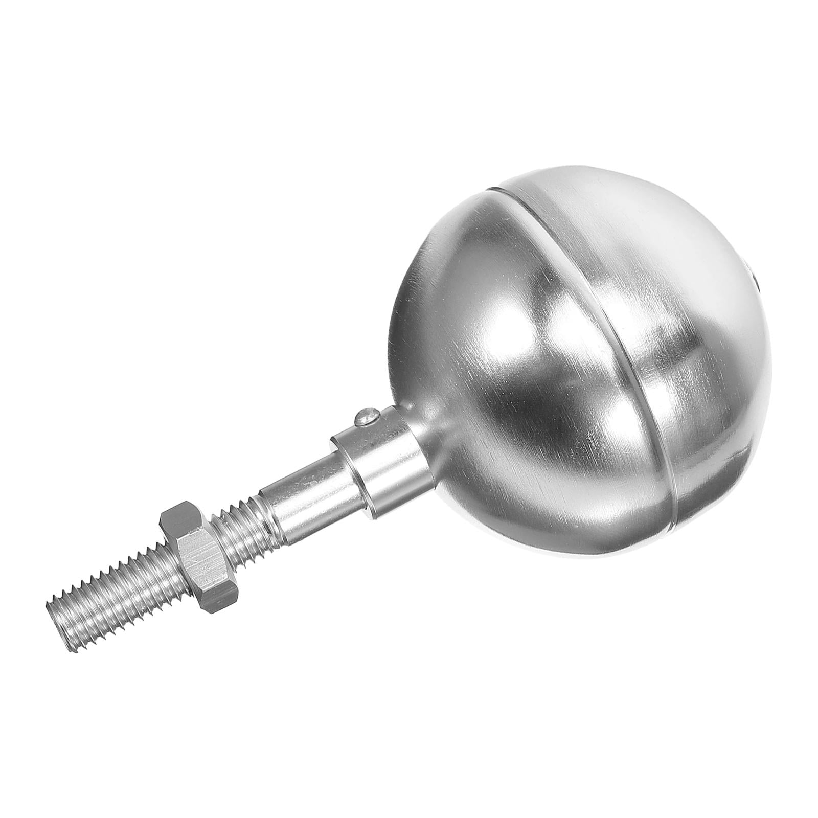 Flagpole Top Replacement, Flagpole Ball Topper, Heavy Duty Flag Pole Part 1/2" Threaded Repair Tool Aluminum Flagpole Ball Ornament