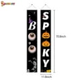 thumbnail image 3 of Spencer Hanging Halloween Decorations, Boo and Spooky Banners Porch for Front Door Outdoor - Halloween Welcome Signs for Yard Garland Party Supplies, 3 of 5