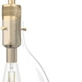 thumbnail image 4 of Hunter - Van Nuys 1-light Alturas Gold, Medium Size Pendant Light, Dimmable, Transitional Style, Bell Shaped, for Bedrooms, Dining, Living Rooms - 19295, 4 of 8