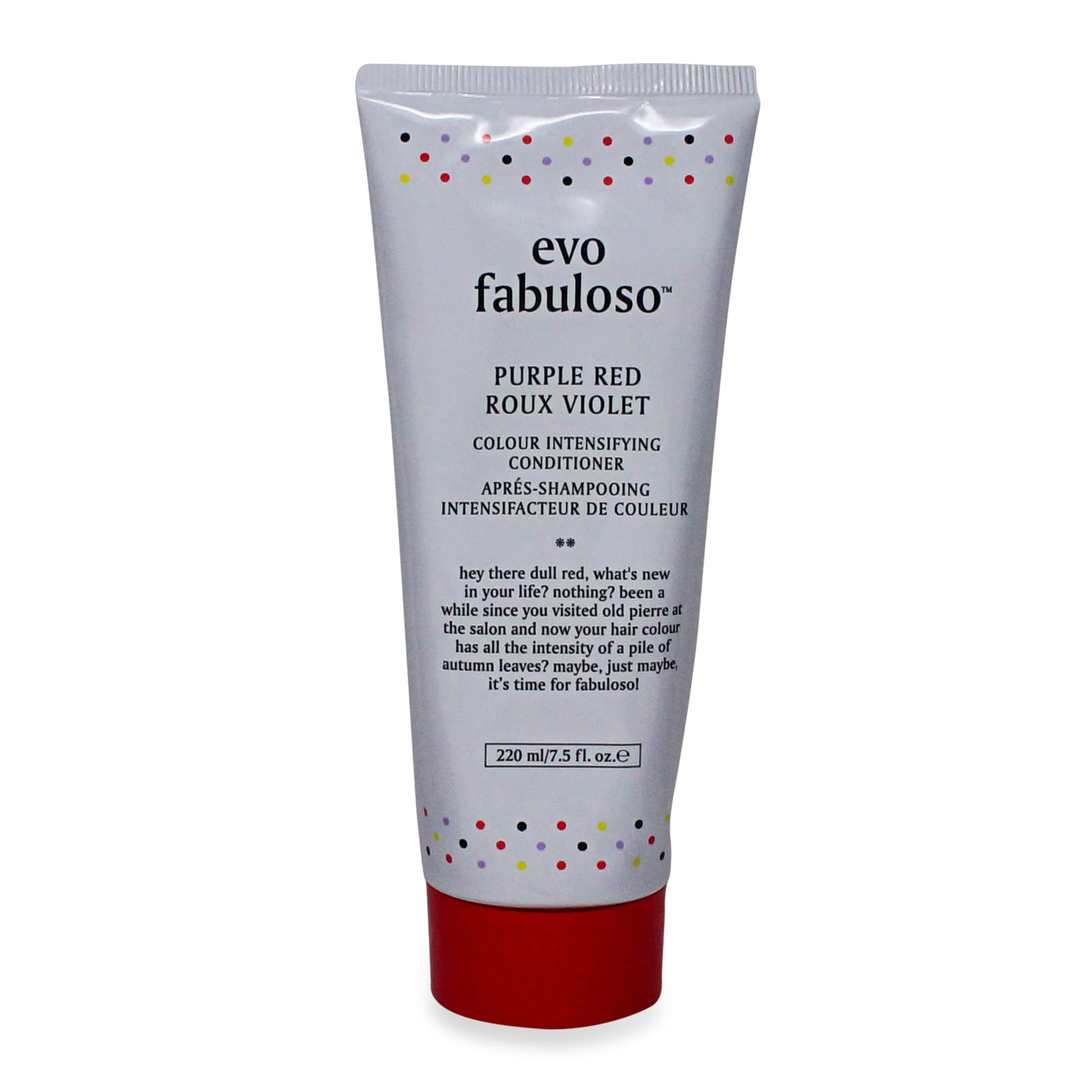 EVO Fabuloso Purple Red Colour Intensifying Conditioner 7.5 oz