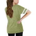 thumbnail image 2 of Sherrylily Kids Short Sleeve T Shirts Loose Tops Tee Blouses Size 4-15, 2 of 3