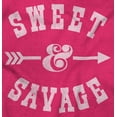 thumbnail image 2 of Sweet Savage Cute Sassy Attitude Women's Plus Size Graphic Tee Brisco Brands 3X, 2 of 5