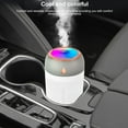 thumbnail image 6 of WQQZJJ Vehicle-mounted Humidifier Power Supply Via USB Power Cable Aromatherapy Machine Home Humidifier Low Noise Built-in Colorful LED Lights Humidifiers For Home Small Humidifier, 6 of 8