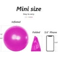 thumbnail image 2 of Mini Exercise Barre Ball for Yoga,Pilates, Stability Exercise Home Workout, Core Training and Physical Therapy Small Bender Ball 9 Inch with Inflatable Straw, 2 of 6