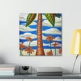 thumbnail image 3 of Palm Tree Surreality - Canvas, 3 of 10