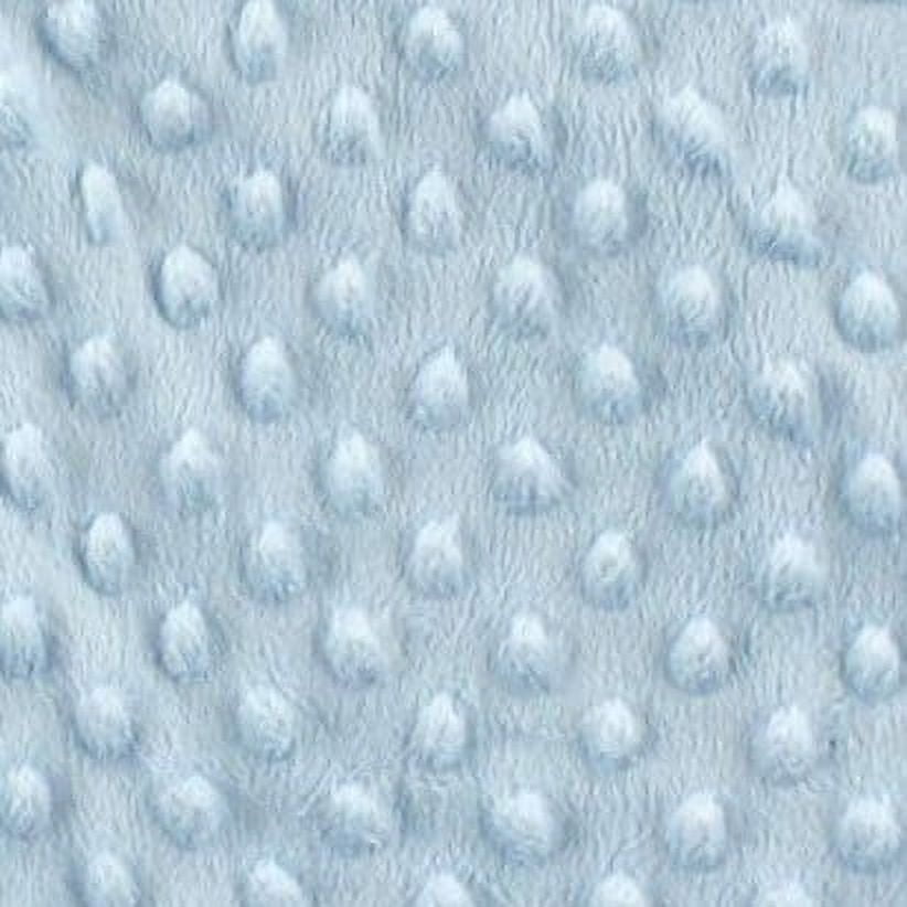 Hudson Baby Infant Boy Plush Sleeping Bag, Sack, Blanket, Light Blue Dot Mink, 18-24 Months