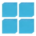thumbnail image 1 of 100pcs Foil Candy Wrappers, 6 x 6 Inch Chocolate Bar Wrappers, Aluminum Foil Paper (Azure, Fine Grid), 1 of 6