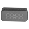 thumbnail image 3 of Reloj despertador digital Reloj despertador Bluetooth portátil con pantalla LED y altavoz para dormitorio y oficinaNegro, 3 of 5