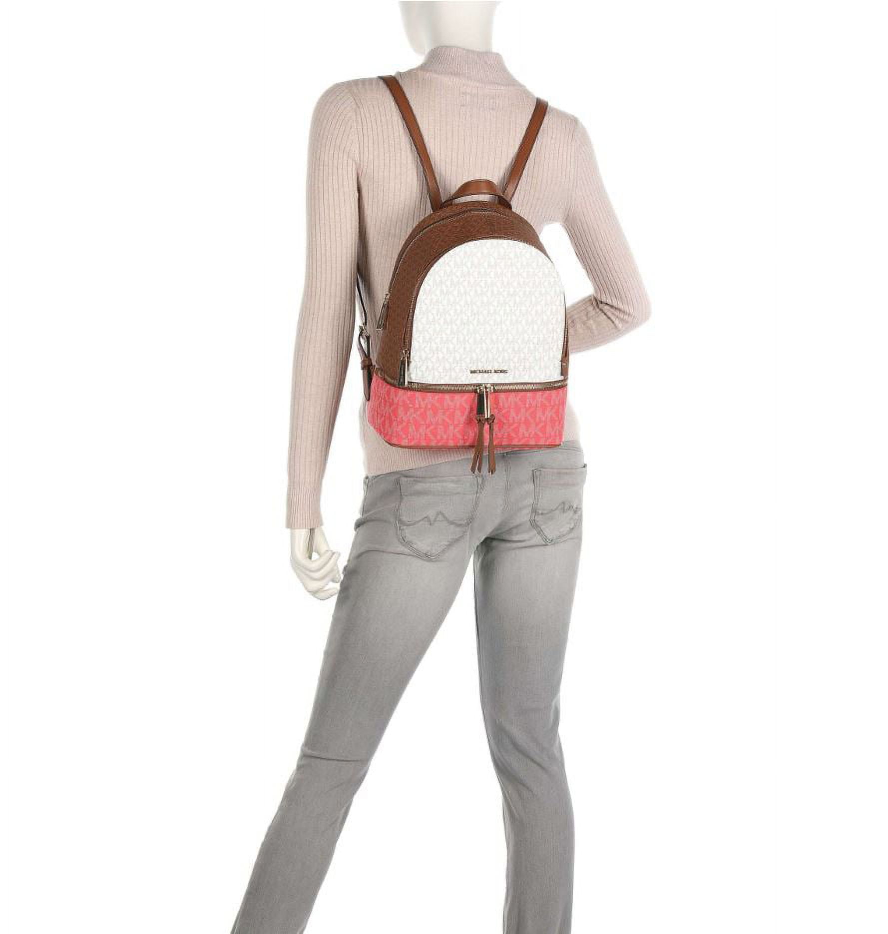 Rhea vegan leather backpack Michael Kors Pink in Vegan leather - 33427949
