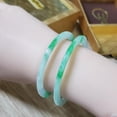 thumbnail image 6 of Jade Bangle 48–72mm | YingMart Natural-Colour Jade White Green Gift for Her Mom Sister Mens Grandma (58-60mm), 6 of 11