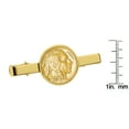 thumbnail image 2 of Gold-Layered Buffalo Nickel Goldtone Tie Clip, 2 of 3