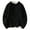Black(2025), variant on Yiliang Big and Tall Sweaters for Men Fall and Winter Long Sleeve Warm and Thermal Top Clothes ,Black,L