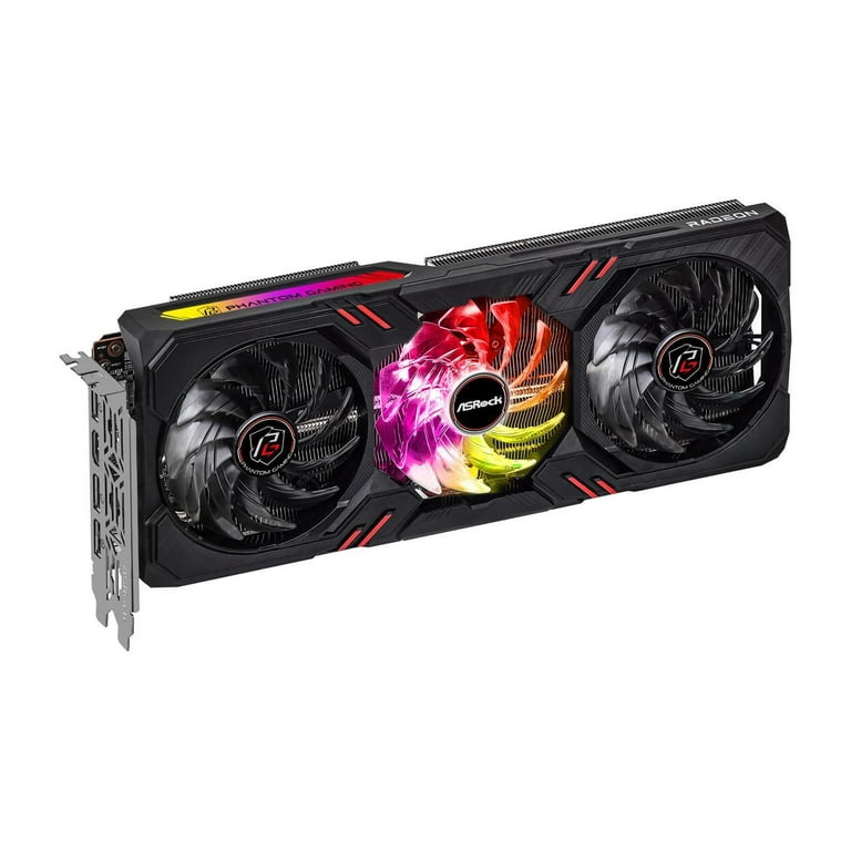 ASRock Phantom Gaming D Radeon RX 6600 XT Graphics GPU, 8GB GDDR6