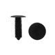 thumbnail image 1 of 20Pcs Remaches Clips Puerta Embellecedor Burletedel Parachoques Encaja Universal Vehículo Coche Panel Clip de Retención 9mm Negro, 1 of 1