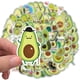 thumbnail image 2 of 100pcs Cute Avocado Sticker for Water Bottle, Gift Stickers for Girls Adults Teens Waterproof Cartoon Decals for Laptop, 2 of 4