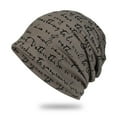 thumbnail image 4 of Hip-Hop Letter Pullover Hat, Slouchy Beanie, Thin Breathable Spring and Autumn Hat, 4 of 9