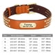 thumbnail image 1 of Personalized Dog Collar Bling Rhinestone Leather Pet Collars For Small Medium Large Dogs Engraved Pet ID Nameplate Necklace ShopWise Round, 1 of 20