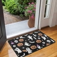 thumbnail image 2 of Halloween Ghost Pumpkin Pattern Door Rugs,Washable Non Slip Door Mats Indoor,Decorative Door Mats,Entry Mat Indoor for Entrance,Bedroom,Kitchen,Bathroom,30"x17", 2 of 6