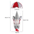 thumbnail image 4 of Moyic Adornos navideños Fiesta Colgante Muñeca Decoración de pared Vacaciones Granja Festival Inauguración de la casa Arte Decorativo para el hogar Kits de decoración para fiestas Gris Moyic HA010001-02, 4 of 6