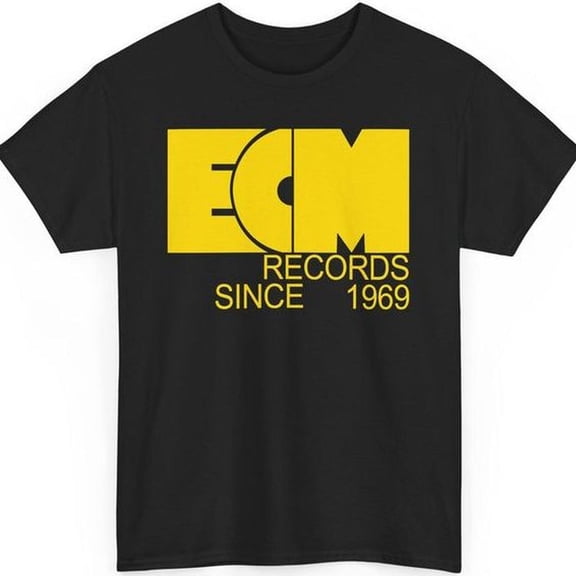 Music Lover Unisex Tee, ECM Records Since 1969, Jazz Fan T-Shirt, Vintage Music Tee, Retro Music Shirt, Music Gift for Him, Musician