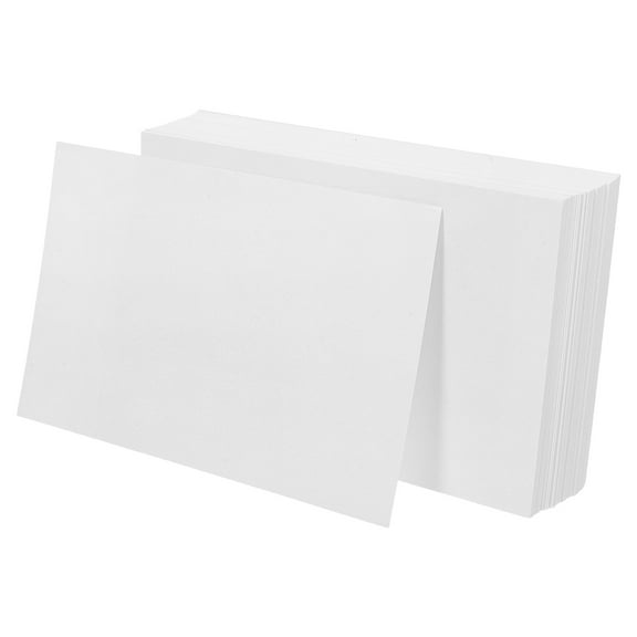 YOSADIER Blank Bookmarks Thick White Cardstock Double-Sided for Crafting and Personalization