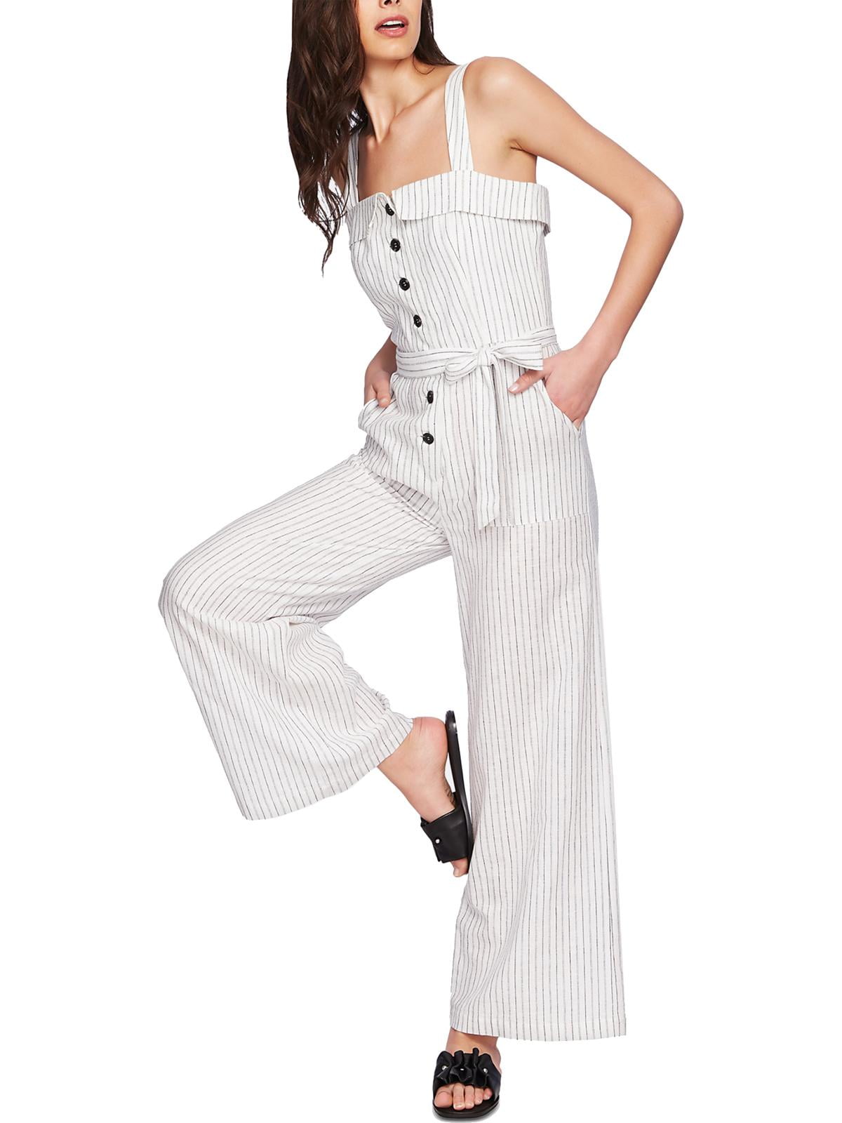 walmart striped jumpsuit