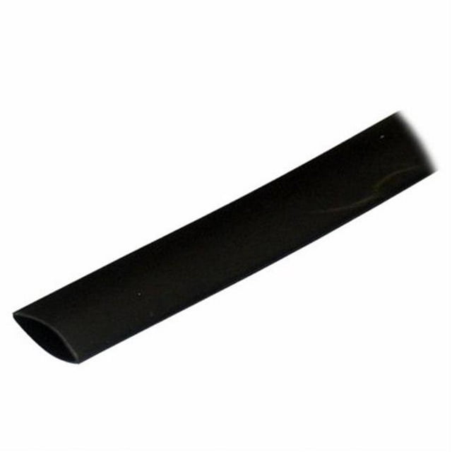 0,75 x 48 Po. Tube Rétractable à Chaud Doublé Adhésif, Noir