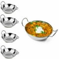 thumbnail image 2 of Sunwealth heavy duty 2.6 quarts  Sandwich bottom Stainless Steel Kadhai 22.5 cm diameter, 2 of 3