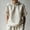 Apricot, variant on Women's Casual Ruffle Neck Short Sleeve Top – Loose Fit Summer Loungewear Solid Color Blouse for Spring & Summer White,XXXL
