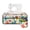 Floral, variant on HELLHERO Sewing Machine Pad Floral Thanksgiving Day Durable to Store Bobbins Removable Storage Bag Vintage Florals