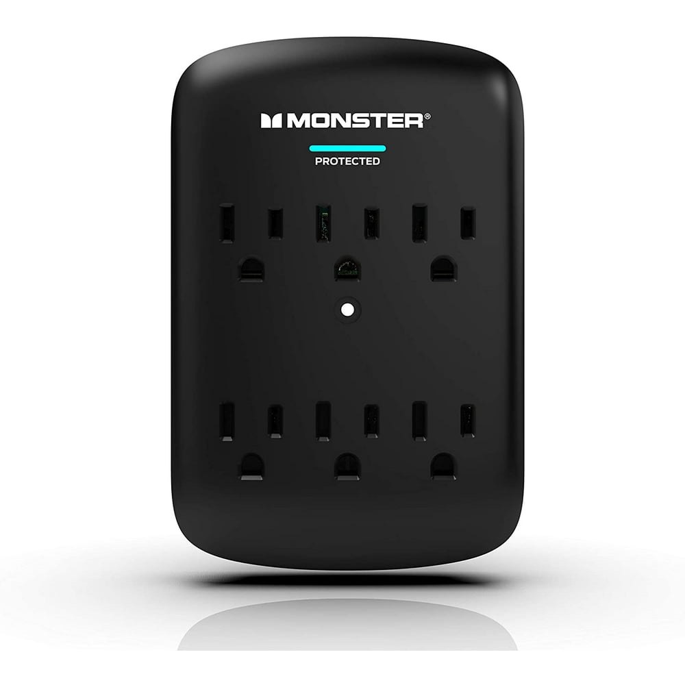 Monster Wall Tap Surge Protector Power Surge Protector with Wall Mount Heavy Duty Protection
