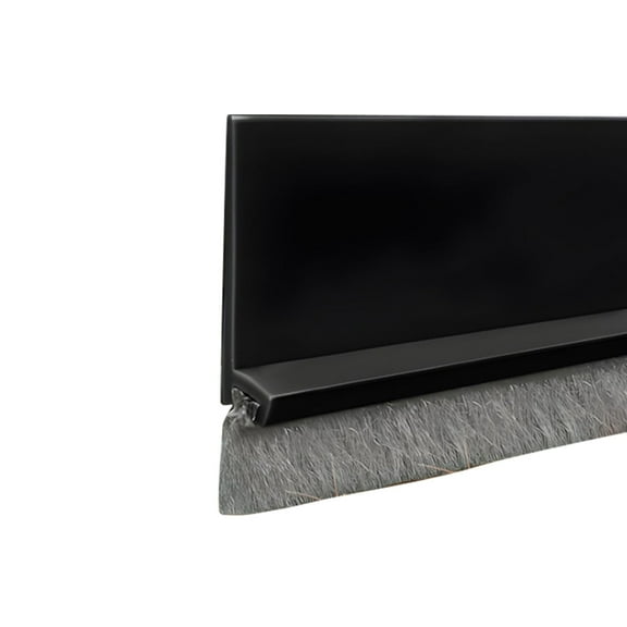 Furniture Protection Door Sweep For Bottom Of Door, Under Door Stopper For Bottom Of Door With Brush, Self Adhesive Weather Stripping, Door Seal Dust/Noise/Hot Or Cold Insulation