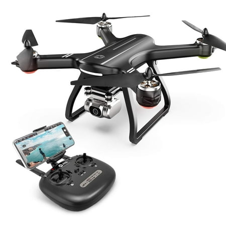 Holy Stone HS700D GPS Drone with 2K HD Camera and Video GPS Return Home, Follow Me, RC Quadcopter Adults Beginners Brushless Motor, 5G WiFi Transmission, Modular Battery, Advanced Selfie for