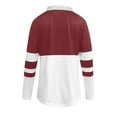 thumbnail image 4 of Hauts pour Femmes Chemises à Manches Longues Grande Taille Veste Imprimée Décontractée Fermeture Éclair Mode Automne avec Col Vêtements d'Automne pour Femmes T-Shirts Blouses, 4 of 5