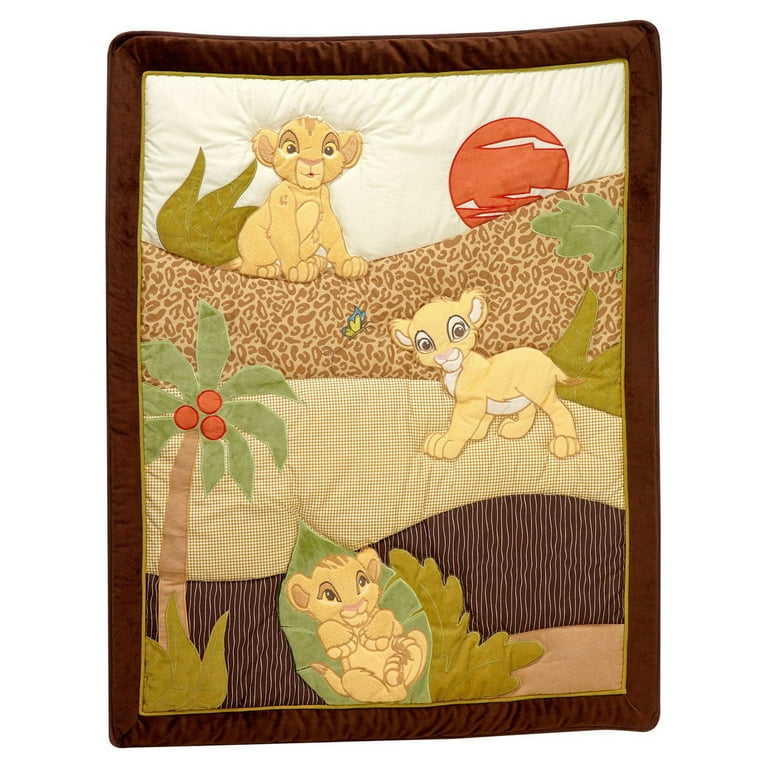 Lion king hotsell crib bedding walmart
