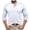 AB336 White, variant on Tisuna Long Sleeve T-Shirts For Men Lightweight Henley Neck Tops Men Solid Tshirts For Fitness Sports Size L
