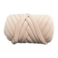 thumbnail image 2 of Cotton Polyester Chunky Yarn Tube Giant Yarn for Rug Making Carpets Handbag Light Pink, 2 of 8