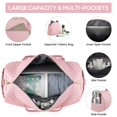 thumbnail image 2 of Bolso de viaje tipo duffel Focdod Weekender 53x23x33 cm 40 L rosa, 2 of 9