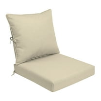 ARDEN Foam Outdoor Deep Seat Cushion Set, 24 x 24, made with ProFoam, Rain-proof, Fade Resistant, Tan Leala