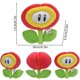 thumbnail image 1 of Figura de Anime de Mario Bros, juguete de felpa suave, Kawaii, Flor de Fuego de hielo, lindo Koopa, Troopa, Boo, Toad rojo, muñecas de Peluche, regalo, 1 of 4