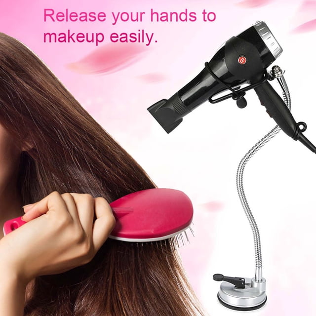 Soporte para secador de cabello ANGGREK de pared rotación libre 360