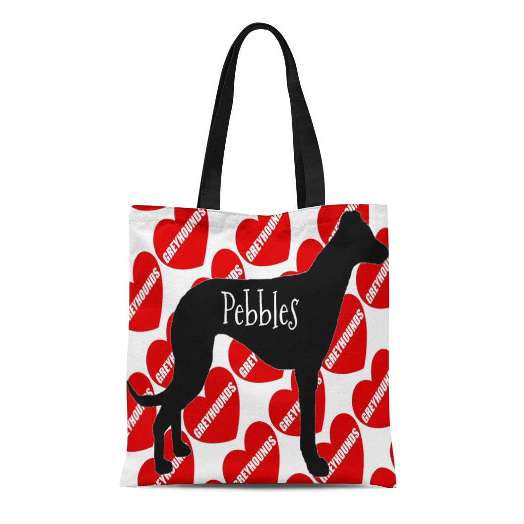 Canvas Tote Bag Blue White Italian Greyhound Trio Cute Seal Funny Lover Reusable Handbag Shoulder Grocery Shopping Bags