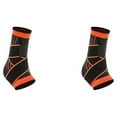 thumbnail image 3 of Guardoinrt 1PC 3D Pressurisé Cheville Bretelles Sangle de Compression Manches Soutien Élastique orange M 2Set, 3 of 6