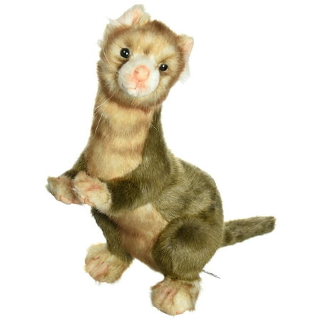 Ferret Plush, Brown, HANSA - Brown Ferret Plush Toy By Hansa - Walmart.com