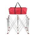 thumbnail image 4 of koolsoo Folding Work Stand Foldable Work Table Portable Workbench for Picnic Outdoor 9 Leg, 4 of 9