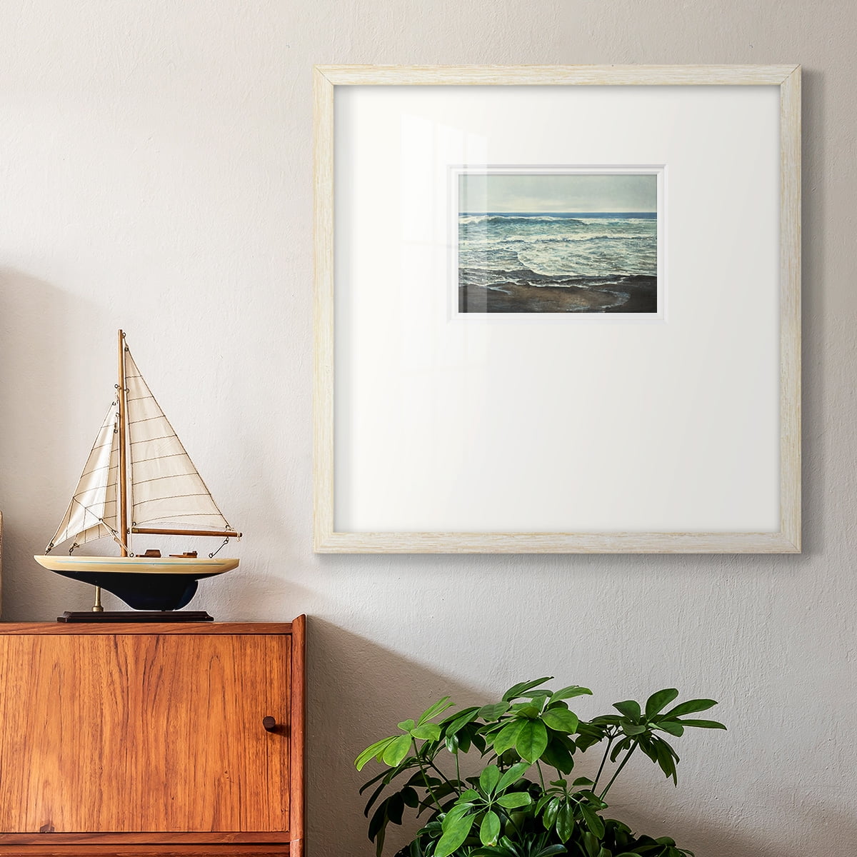 Coastal Reflection-Premium Framed Print