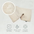 thumbnail image 6 of Pure Enrichment PureRadiance Luxury Heating Pad for Back, Neck, & Shoulder Pain Relief, Patented Design, Soft Faux Fur & Micromink, 6 Heat Settings, Machine Washable, 12”x24” (Golden Sands), 6 of 9