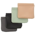 thumbnail image 1 of CRILSTYLEO 4Ud Bolso Cosmético Pequeño De Cuero Para Organizar Accesorios Con Apertura Rápida Por Presión, 1 of 6