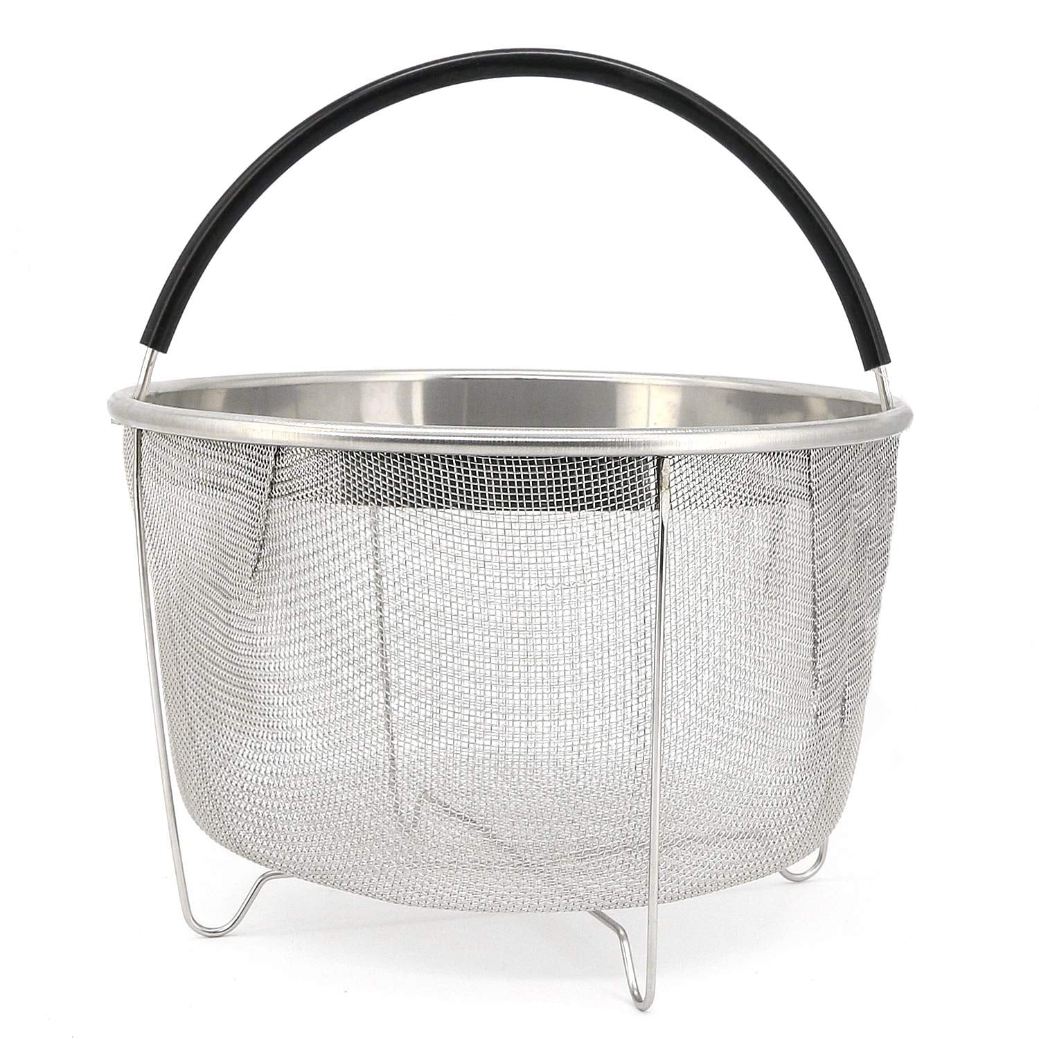 Stainless Steel Steamer Basket with Egg Steam Compatible Instant Pot Cooker 